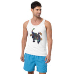 Bismuth Mineral Dragon - Unisex Tank Top
