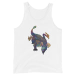 Bismuth Mineral Dragon - Unisex Tank Top