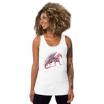 Rhodochrosite Mineral Dragon - Tank Top