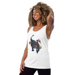 Bismuth Mineral Dragon - Unisex Tank Top