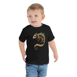 Fungal Chameleon Skeleton - Toddler Short Sleeve Tee