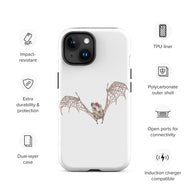 Fungal Bat Skeleton - Tough Case for iPhone®