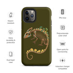 Fungal Chameleon Skeleton - Tough Case for iPhone®