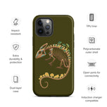 Fungal Chameleon Skeleton - Tough Case for iPhone®