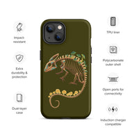 Fungal Chameleon Skeleton - Tough Case for iPhone®