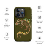Fungal Chameleon Skeleton - Tough Case for iPhone®