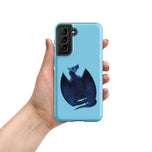 Azurite Mineral Dragon - Tough Case for Samsung®