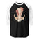 Fungal Warthog Skull - 3/4 Sleeve Raglan Shirt