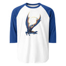 Pietersite Mineral Dragon - 3/4 Sleeve Raglan Shirt