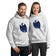 Azurite Mineral Dragon - Adult Unisex Hoodie