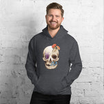 Fungal Human Skull - Unisex Hoodie