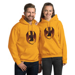 Wulfenite Mineral Dragon - Unisex Hoodie
