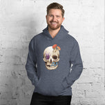 Fungal Human Skull - Unisex Hoodie