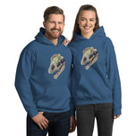 Fungal Dilophosaurus Skull - Unisex Hoodie