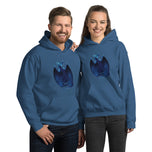 Azurite Mineral Dragon - Adult Unisex Hoodie