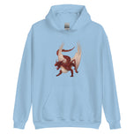 Cinnabar Mineral Dragon - Adult Unisex Hoodie