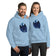 Azurite Mineral Dragon - Adult Unisex Hoodie