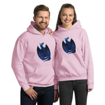 Azurite Mineral Dragon - Adult Unisex Hoodie