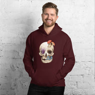 Fungal Human Skull - Unisex Hoodie