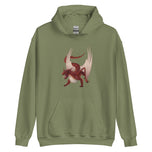 Cinnabar Mineral Dragon - Adult Unisex Hoodie