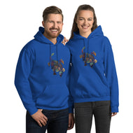Bismuth Mineral Dragon - Unisex Hoodie