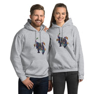 Bismuth Mineral Dragon - Unisex Hoodie