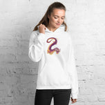Fluorite Mineral Dragon - Unisex Hoodie