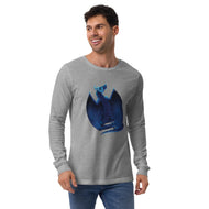 Azurite Mineral Dragon - Unisex Long Sleeve Tee