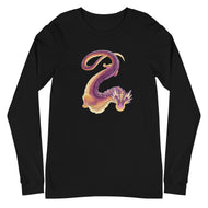 Fluorite Mineral Dragon - Unisex Long Sleeve Tee