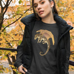 Septarian Mineral Dragon - Unisex Long Sleeve Tee