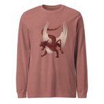 Cinnabar Mineral Dragon - Unisex Long Sleeve Tee