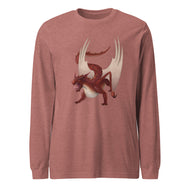 Cinnabar Mineral Dragon - Unisex Long Sleeve Tee
