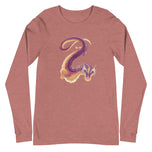 Fluorite Mineral Dragon - Unisex Long Sleeve Tee