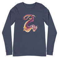Fluorite Mineral Dragon - Unisex Long Sleeve Tee