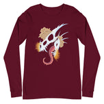 Fungal Dragon Skull - Unisex Long Sleeve Tee