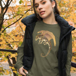 Septarian Mineral Dragon - Unisex Long Sleeve Tee