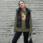 Fungal Giraffe Skull - Unisex Long Sleeve Tee