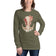 Fungal Warthog Skull - Unisex Long Sleeve Tee