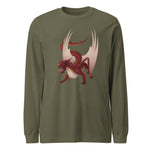 Cinnabar Mineral Dragon - Unisex Long Sleeve Tee