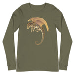Septarian Mineral Dragon - Unisex Long Sleeve Tee