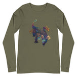 Bismuth Mineral Dragon - Unisex Long Sleeve Tee