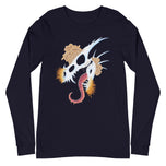 Fungal Dragon Skull - Unisex Long Sleeve Tee