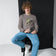 Fungal Dilophosaurus Skull - Unisex Long Sleeve Shirt
