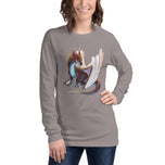 Opal Mineral Dragon - Unisex Long Sleeve Tee