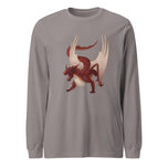 Cinnabar Mineral Dragon - Unisex Long Sleeve Tee