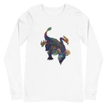Bismuth Mineral Dragon - Unisex Long Sleeve Tee