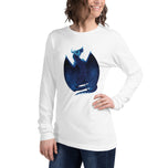 Azurite Mineral Dragon - Unisex Long Sleeve Tee