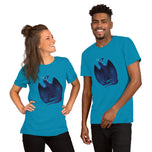 Azurite Mineral Dragon - Unisex T-Shirt