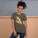 Fungal Giraffe Skull - Unisex T-Shirt