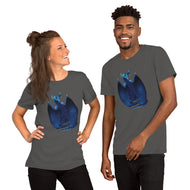 Azurite Mineral Dragon - Unisex T-Shirt